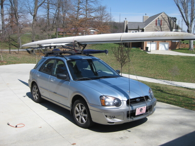 Suggestions for Car-Topping a Rowing Shell